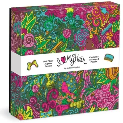 Andrea Pippins I Love My Hair 500 Piece Puzzle With Shaped Pieces