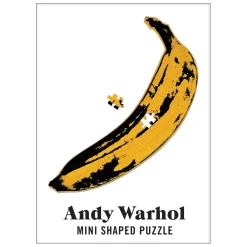 Andy Warhol Banana 100 Piece Mini Shaped Jigsaw Puzzle