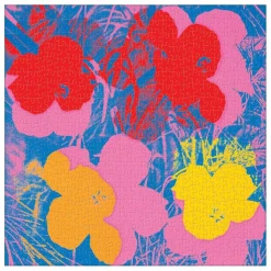 Andy Warhol Flowers 500 Piece Jigsaw Puzzle
