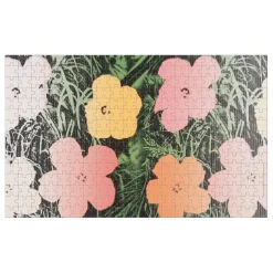 Andy Warhol Flowers 300 Piece Lenticular Jigsaw Puzzle