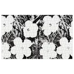 Andy Warhol Flowers 300 Piece Lenticular Jigsaw Puzzle