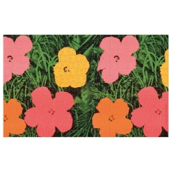 Andy Warhol Flowers 300 Piece Lenticular Jigsaw Puzzle
