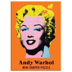 Andy Warhol Marilyn 100 Piece Mini Shaped Jigsaw Puzzle