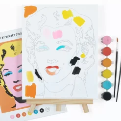Andy Warhol Marilyn Paint By Number Kit