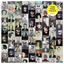 Andy Warhol Selfies 1000 Piece Jigsaw Puzzle