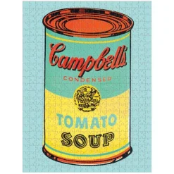 Andy Warhol Soup Can Double-Sided 500 Piece Jigsaw Puzzle