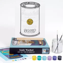 Andy Warhol Soup Can Paint By Number Kit