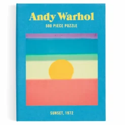 Andy Warhol Sunset 500 Piece Book Puzzle