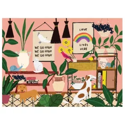 Anne Bentley Love Lives Here 1000 Piece Jigsaw Puzzle