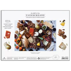 Art Of The Cheeseboard 1000 Piece Multi-Puzzle Puzzle
