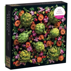 Artichoke Floral 500 Piece Jigsaw Puzzle