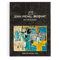 Basquiat Bird On Money 500 Piece Book Puzzle