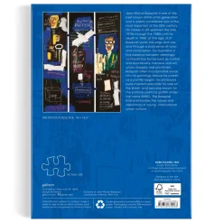 Basquiat Horn Players 500 Piece Book Puzzle
