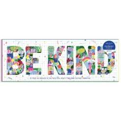 Be Kind 1000 Piece Panoramic Jigsaw Puzzle