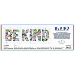 Be Kind 1000 Piece Panoramic Jigsaw Puzzle
