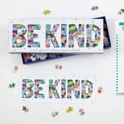Be Kind 1000 Piece Panoramic Jigsaw Puzzle