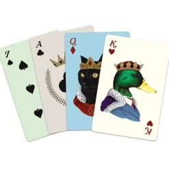Berkley Bestiary Animal Portraits Playing Card Set