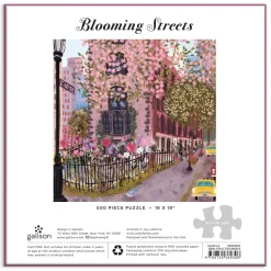 Blooming Streets 500 Piece Jigsaw Puzzle