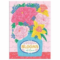 Blooms Of Love Greeting Card Puzzle