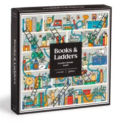 Books And Ladders Classic Board Game