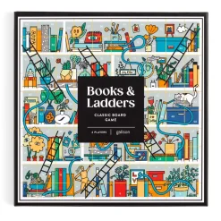 Books And Ladders Classic Board Game
