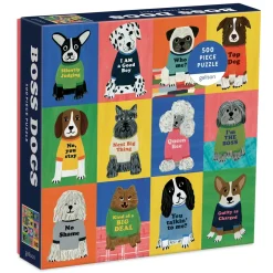 Boss Dogs 500 Piece Family Jigsaw Puzzle