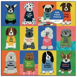 Boss Dogs 500 Piece Family Jigsaw Puzzle