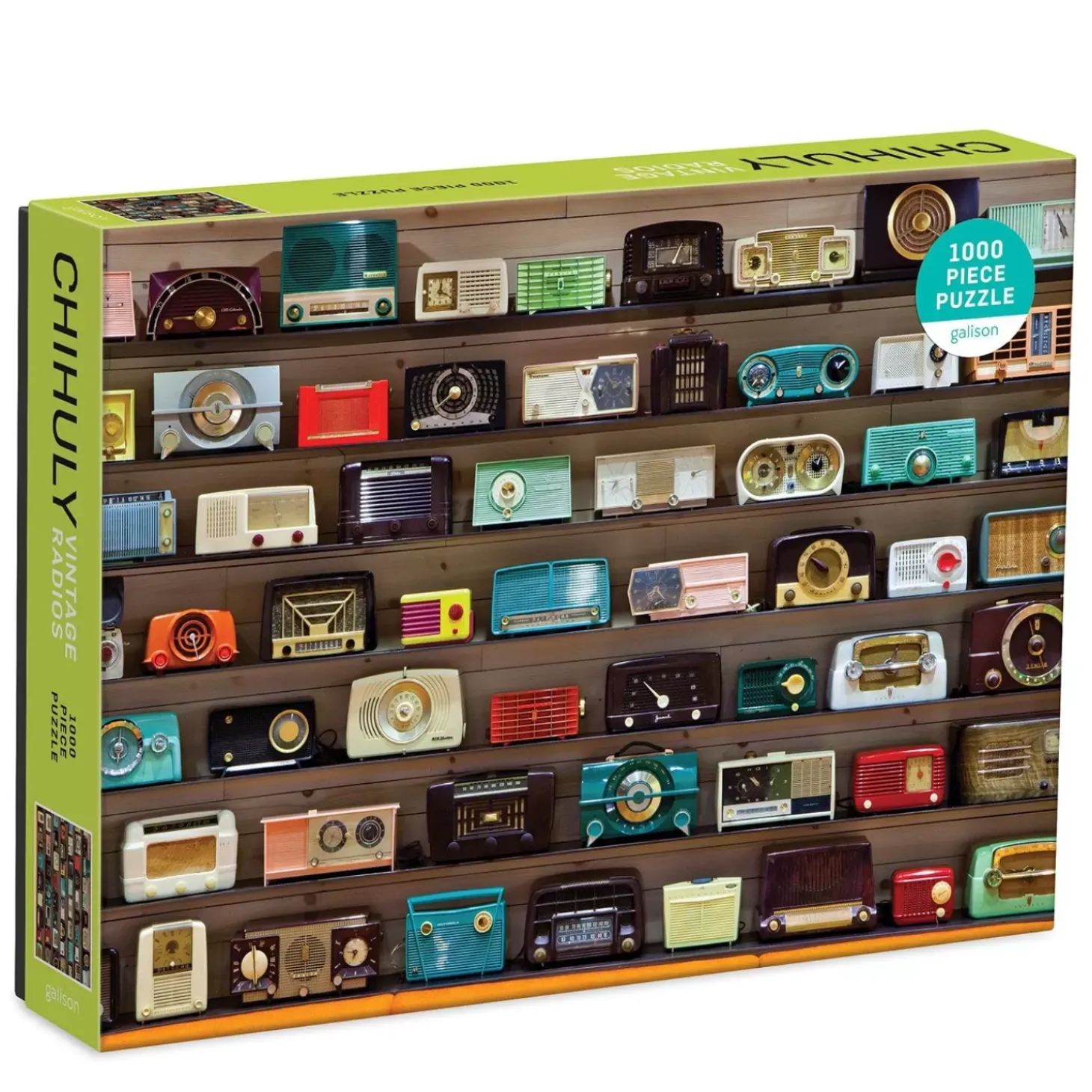 Chihuly Vintage Radios 1000 Piece Jigsaw Puzzle