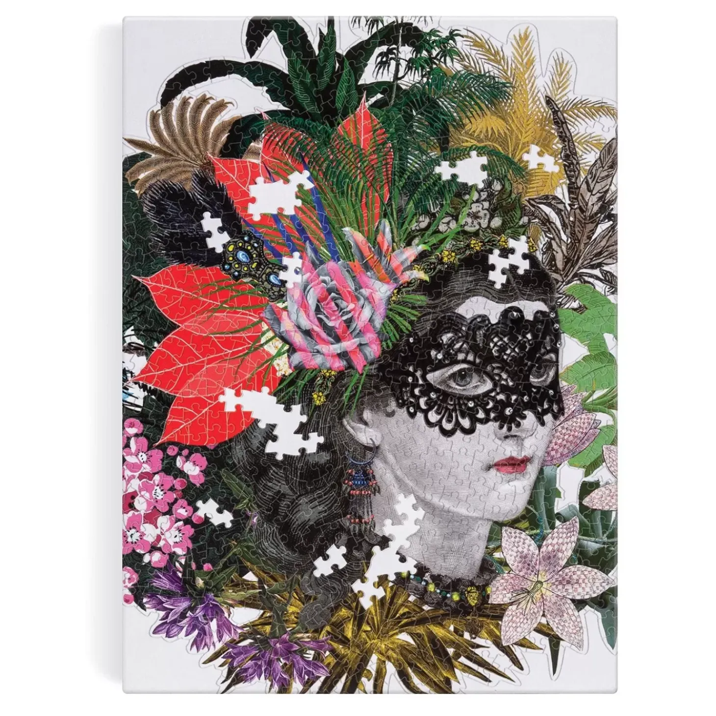 Christian Lacroix Heritage Collection Mam'Zelle Scarlett 750 Piece Shaped Puzzle