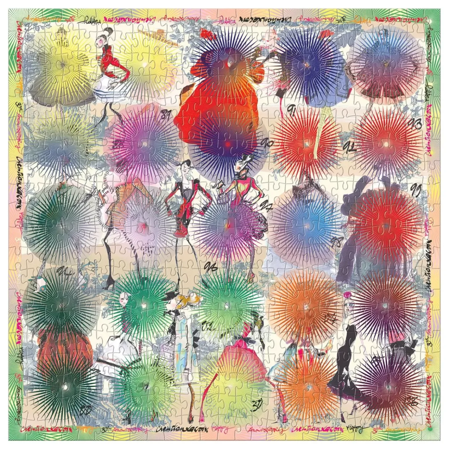 Christian Lacroix Heritage Collection Lacroix Photocall Double-Sided 500 Piece Jigsaw Puzzle
