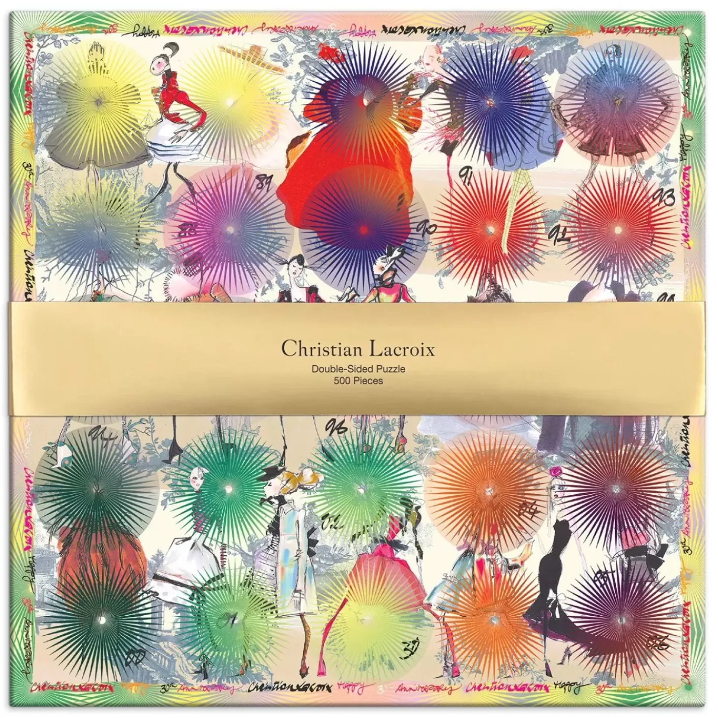 Christian Lacroix Heritage Collection Lacroix Photocall Double-Sided 500 Piece Jigsaw Puzzle