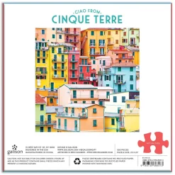 Ciao From Cinque Terre 500 Piece Jigsaw Puzzle
