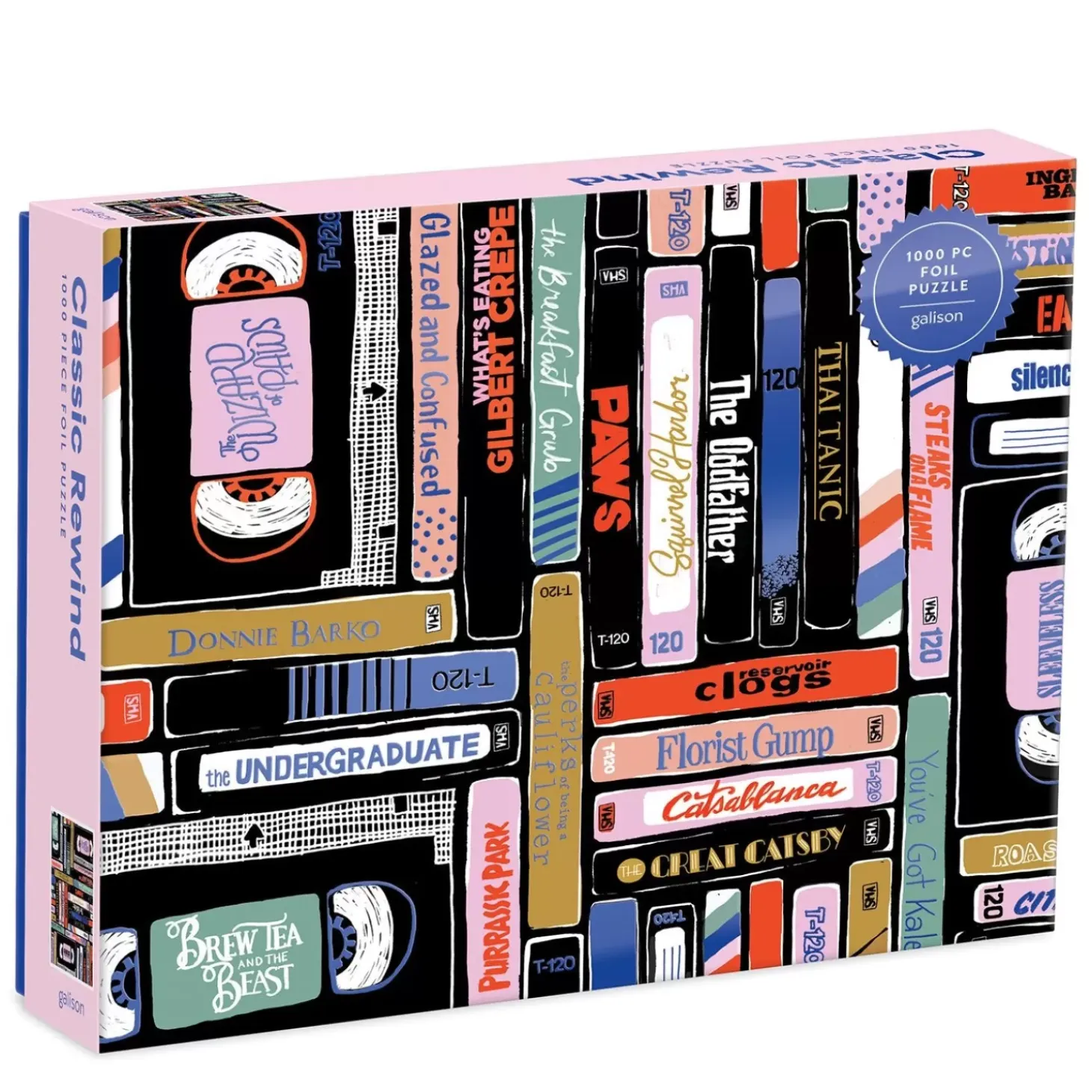 Classic Rewind 1000 Piece Foil Jigsaw Puzzle