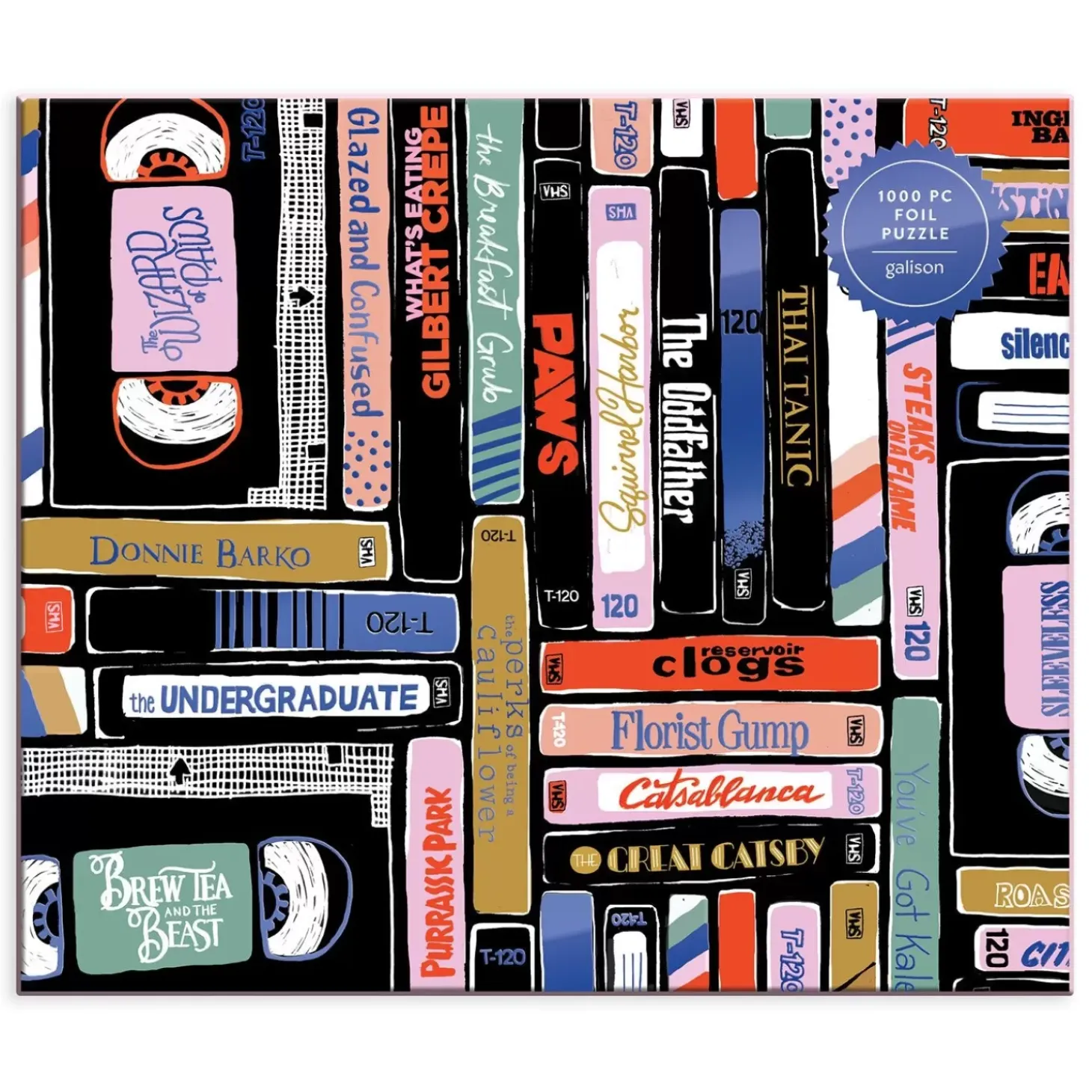 Classic Rewind 1000 Piece Foil Jigsaw Puzzle