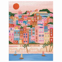 Colors Of The French Riviera 1000 Piece Puzzle In Square Box