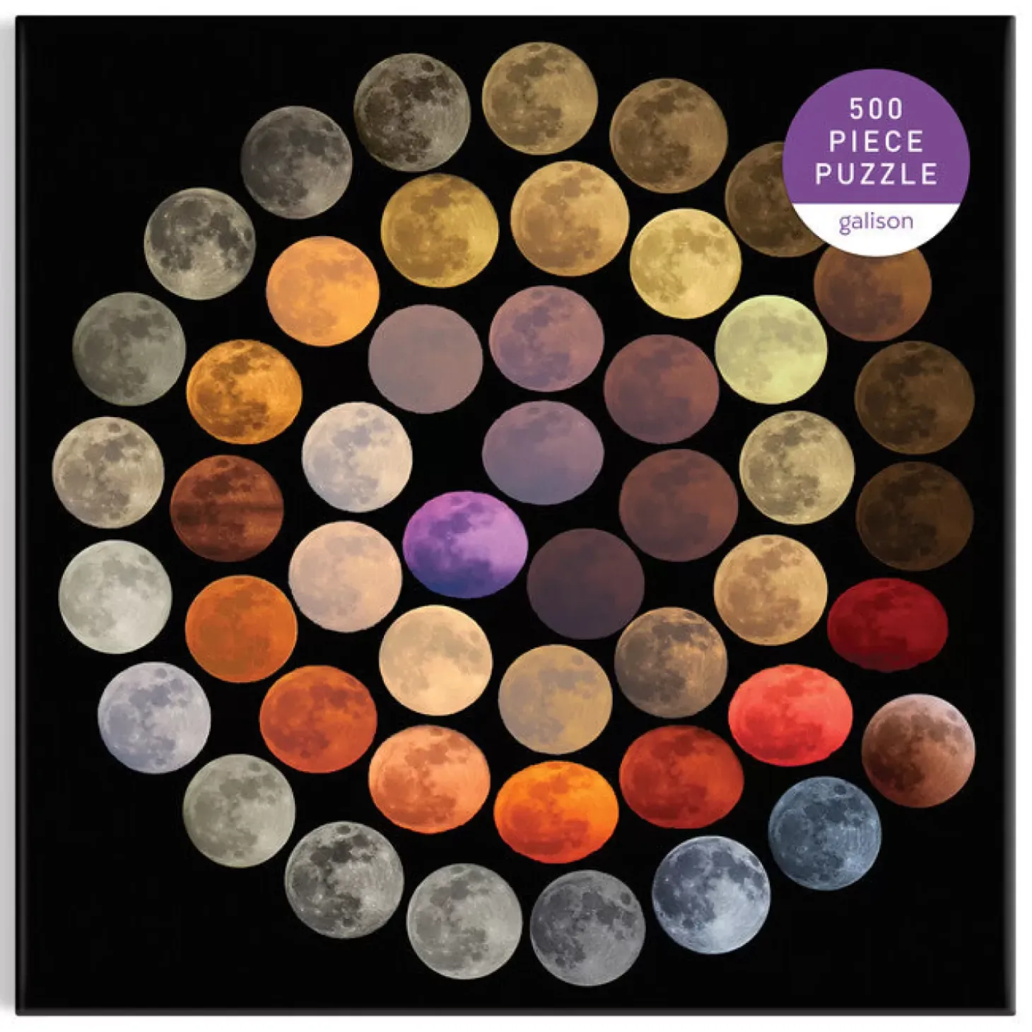 Colors Of The Moon 500 Piece Puzzle
