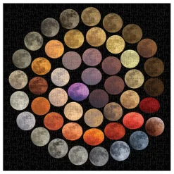 Colors Of The Moon 500 Piece Puzzle