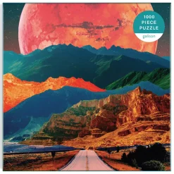 Cosmic Highway 1000 Piece Puzzle In A Square Box