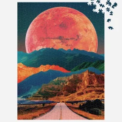 Cosmic Highway 1000 Piece Puzzle In A Square Box