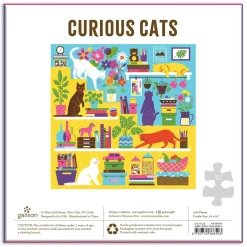 Curious Cats 500 Piece Jigsaw Puzzle