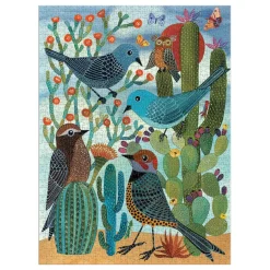 Desert Avian Friends 1000 Piece Puzzle