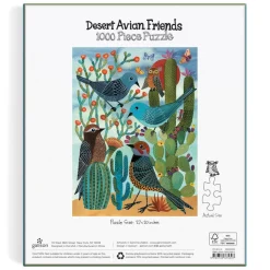 Desert Avian Friends 1000 Piece Puzzle
