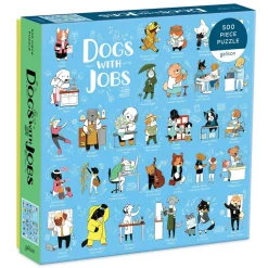 Dogs With Jobs 500 Piece Jigsaw Puzzle