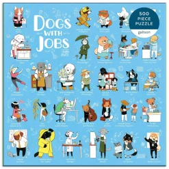 Dogs With Jobs 500 Piece Jigsaw Puzzle