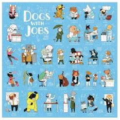 Dogs With Jobs 500 Piece Jigsaw Puzzle