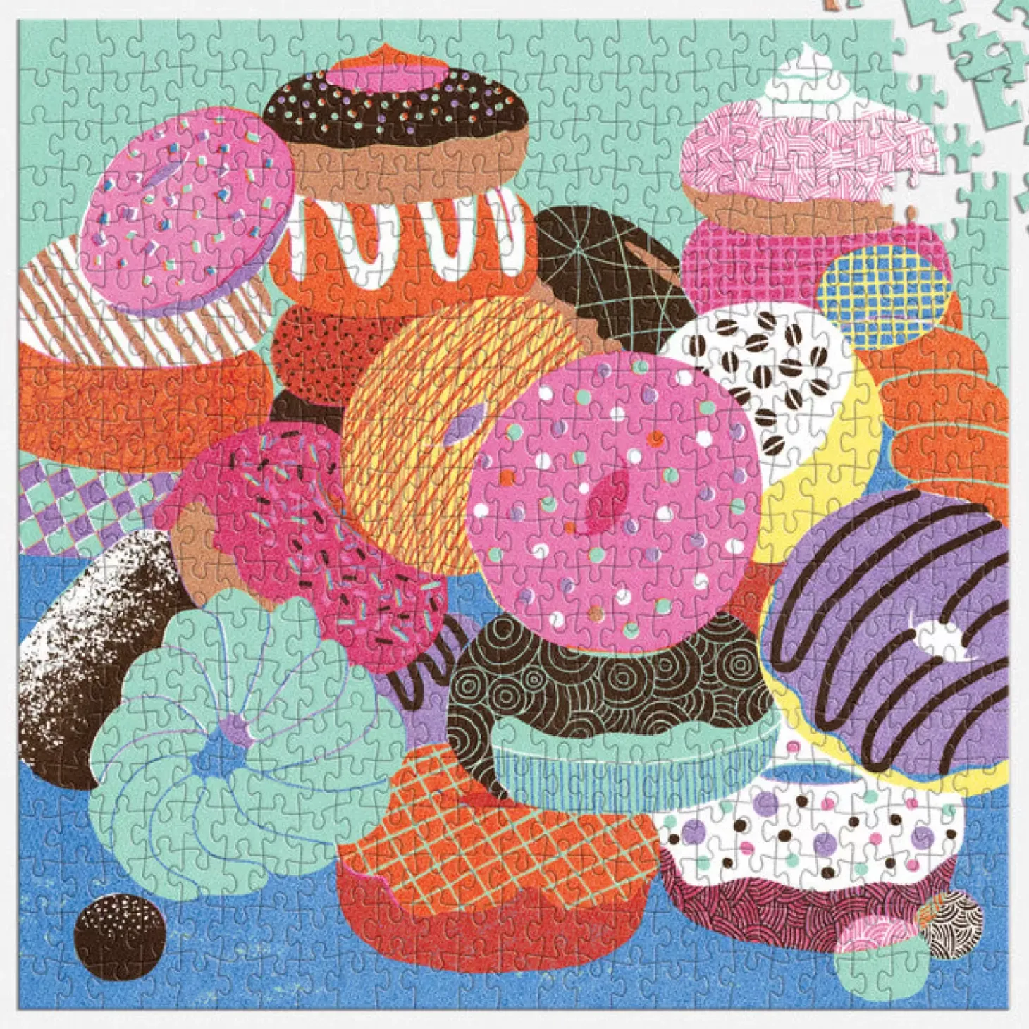 Donut Club 500 Piece Puzzle