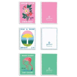 Ever Upward Stamps Shaped Magnetic Bookmarks