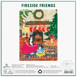 Fireside Friends 1000 Piece Puzzle