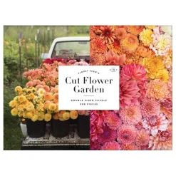 Floret Farm's Cut Flower Garden Double-Sided 500 Piece Jigsaw Puzzle