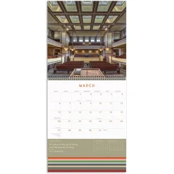 Frank Lloyd Wright 2022 Tiered Wall Calendar